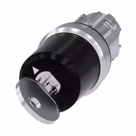 西门子 CES钥匙开关,22mm,金属,高光,锁闭编号LSG1,附带2把钥匙,2个开关位置,键控式,拔出钥匙O；3SU10505HC010AA0