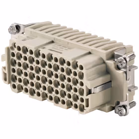 魏德米勒 HDC-插芯,插座,250V,10A,回路数:72,冷压联接,产品外形尺寸:6；HDC HDD 72 FC