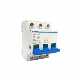 正泰 隔离开关；NH2-125 3P 63A(R)