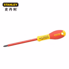 史丹利 双色柄十字绝缘螺丝批PH2X125mm；65-416