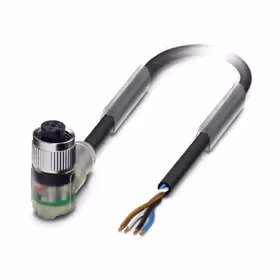 菲尼克斯 传感器/执行器电缆；SAC-4P- 5,0-PUR/M12FR-3L