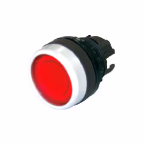 上海天逸电器 带灯凹头按钮头,红色；LA42PDT/R