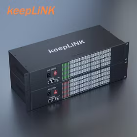 keepLINK KP-9000-64P 电话光端机百兆 64路电话