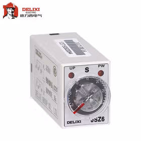 德力西电气 时间继电器；JSZ6-4 10S AC24V