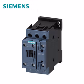 西门子 接触器220VAC50/60HZ  18.5kW 400V辅助触点1个常开触点+1个常闭触点,3极规格S0螺丝端子；3RT60281AN20