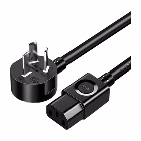 山泽 电脑主机国标电源线  弯插2米 DY-11