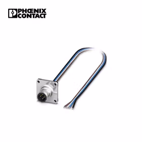 菲尼克斯 传感器/执行器针式插座；SACC-SQ-M12MS-4CON-20/0,5