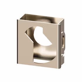 西门子 截止装置由金属制成,用于旋钮开关,22mm,短或长手柄,中心操作,以及可向左操作,不可向右操作；3SU19500DU800AA0