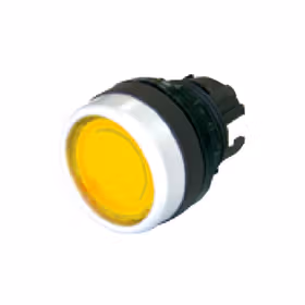 上海天逸电器 带灯凹头按钮头,黄色；LA42PDT/Y
