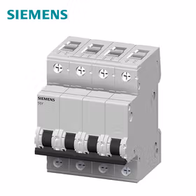 西门子 ET-5SY国产 超高分断型 微型断路器 10A 4P MA 25kA；5SY7 10A 4P MA