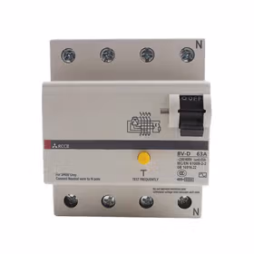三菱电机 漏电微型断路器 63A 4P 6kA 300mA；BV-D 4P 63A 300MA N (CH)