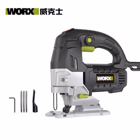 威克士650W曲线锯WE462小型切割机电动木工锯手电锯