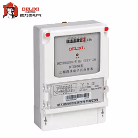 德力西电气 三相电子式三相电能表；DTS606 3&times;220/380V 1级 1.5(6)A * 485