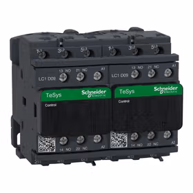 施耐德电气 国产TeSys D系列可逆接触器，9A，220V，50/60Hz；LC2D09M7C