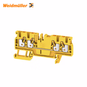 魏德米勒 直通型接线端子；A4C 2.5 YL