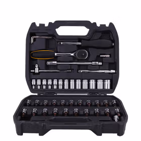 得力 46件6.3mm系列套筒组套  ；DL1046