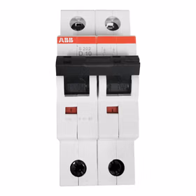 ABB S200系列微型断路器；S202-D10
