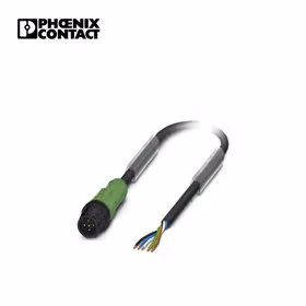 菲尼克斯 传感器/执行器电缆；SAC-5P-M12MS/ 1,5-PUR P