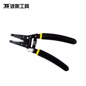 波斯 弯柄轻便剥线钳 0.8-2.6mm；BS446209