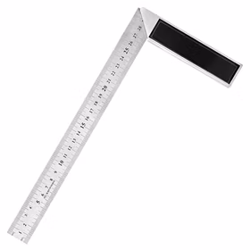 得力 钢角尺铝压铸   300mm；DL302300