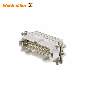 魏德米勒 HDC-插芯,插头,500V,16A,回路数:16,螺钉联接,产品外形尺寸:6；HDC HE 16 MS