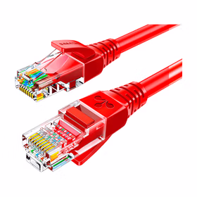 山泽(SAMZHE) 高速超五类网线 红色 WXH-020C 2米