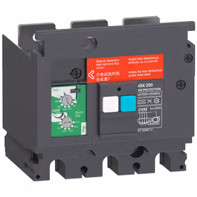 施耐德电气 塑壳断路器附件 漏电保护模块用于NSX100-160 3极 200-440VAC 0.03-30A