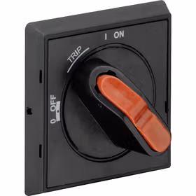 ABB 手柄 IP64 黑色 可锁定3次 适用于手动电动机启动器；MSHD-LTB