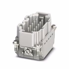 菲尼克斯 HEAVYCON针式插芯,10+PE芯,直插式连接；HC-B 10-I-PT-M