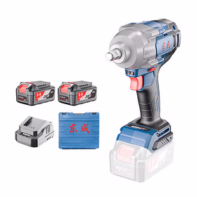 东成 20V充电式无刷冲击扳手（两电一充 4.0Ahx2）；DCPB698EM