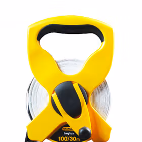 史丹利 盘式公英制玻璃纤维长卷尺30M/100'；STHT34791-8