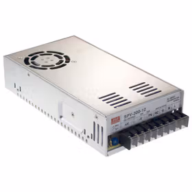明纬 300W单组输出具有PFC功能开关电源,12台/箱；SPV-300-12
