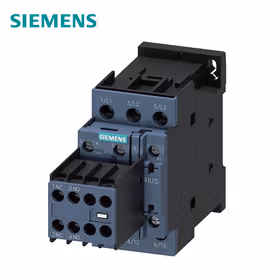 西门子 功率接触器,25A,11kW,2NO+2NC,AC110V,50/60Hz,3极螺栓型端子连接辅助开关可松开；3RT20261AG24