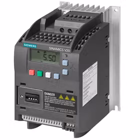 西门子 SINAMICS V20 1AC 220V变频器,无内置滤波器 0.55kW AC220-240V；6SL3210-5BB15-5UV1