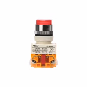 德力西电气 按钮开关；LAY7-11D 220V Ф25  LED 红