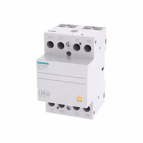 西门子 INSTA接触器带2个常开触点,和2NC63A,24VAC/DC控制电压；5TT5 63A 2NO+2NC 24AC/DC