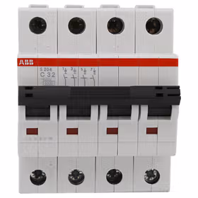 ABB S200系列微型断路器；S204-C32