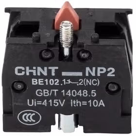 正泰 按钮及指示灯附件 金属头；NP2接触组 常闭(内销) NP2-BE102