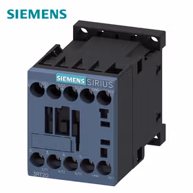 西门子 功率接触器,9A,4kW,1NO,DC220V,3极,尺寸S00螺栓型端子连接；3RT20161BM41