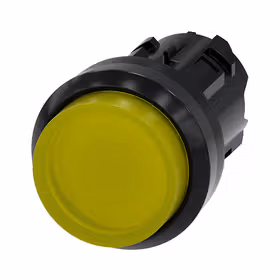 西门子 发光按钮,22mm,圆形,塑料,黄色,按钮,高键控式；3SU10010BB300AA0