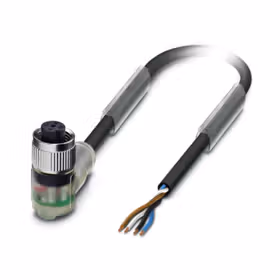 菲尼克斯 传感器/执行器电缆；SAC-4P- 1,5-PUR/M12FR-3L