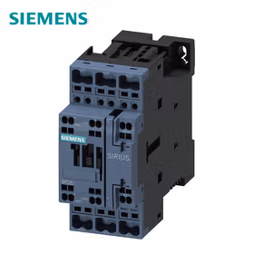 西门子 功率接触器,32A,15kW,1NO+1NC,交流(50-60Hz)/DC21-28VAC/DC,3极,尺寸S0笼卡式连接；3RT20272NB30