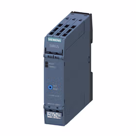 西门子 热敏电阻电机保护继电器22.5mm外壳笼卡型端子2个双稳态转换触点US=24VAC/DC-240V手动/自动/远程复位2；3RN20122BW31