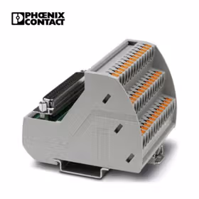 菲尼克斯 VARIOFACE模块,直插式连接,带D-SUB37孔式连接器,用于安装在NS35导轨上；VIP-3/PT/D37SUB/F