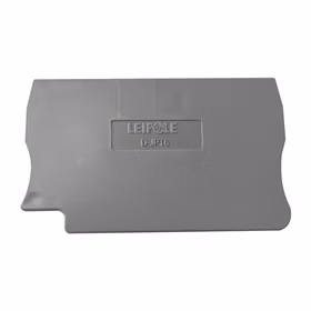 雷普 直插式弹簧端子6mm端板；D-JPT6