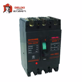 德力西电气 塑壳式断路器；DZ20Y-100/3300 100A 无铜鼻