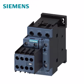 西门子 功率接触器,17A,7.5kW,2NO+2NC,400VAC,50Hz,3极,尺寸S0螺栓型端子连接辅助开关可松开；3RT20251AV04