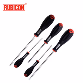 罗宾汉(RUBICON) 5件套双色手柄螺丝批套装；500-5A