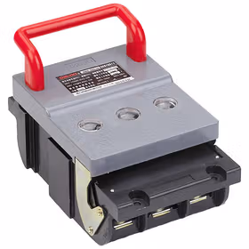 德力西电气 熔断器式隔离开关；HR6-630/30 直通刀片