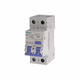 西门子 ET-5SN国产 电子式剩余电流保护断路器 63A 1P+N D 6kA 30mA A；5SU93568CN63